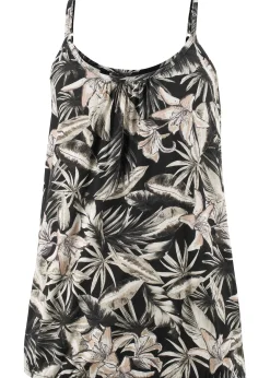 Top à fines bretelles en viscose extensible douce