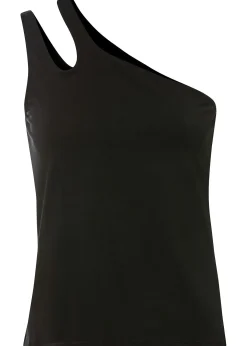 Top à épaule dénudée avec coton