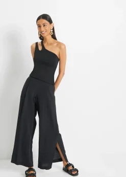 Top à épaule dénudée avec coton