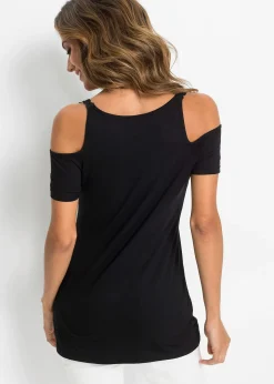 Top à épaules dénudées à dentelle