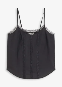 Top avec broderies anglaises 100% coton