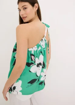 Top blouse asymétrique