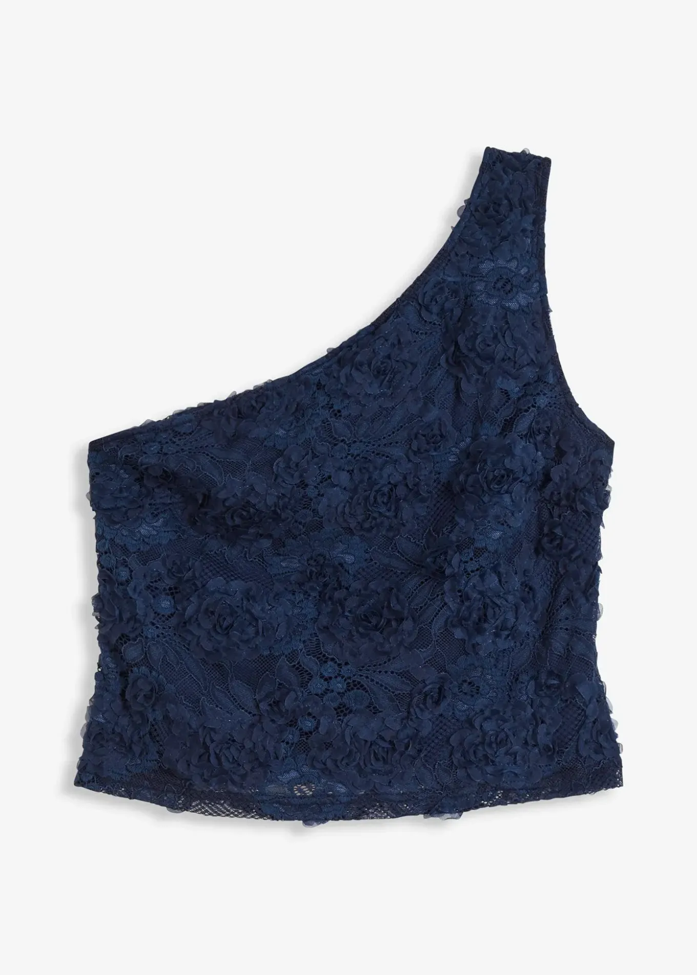 Top brodé une épaule