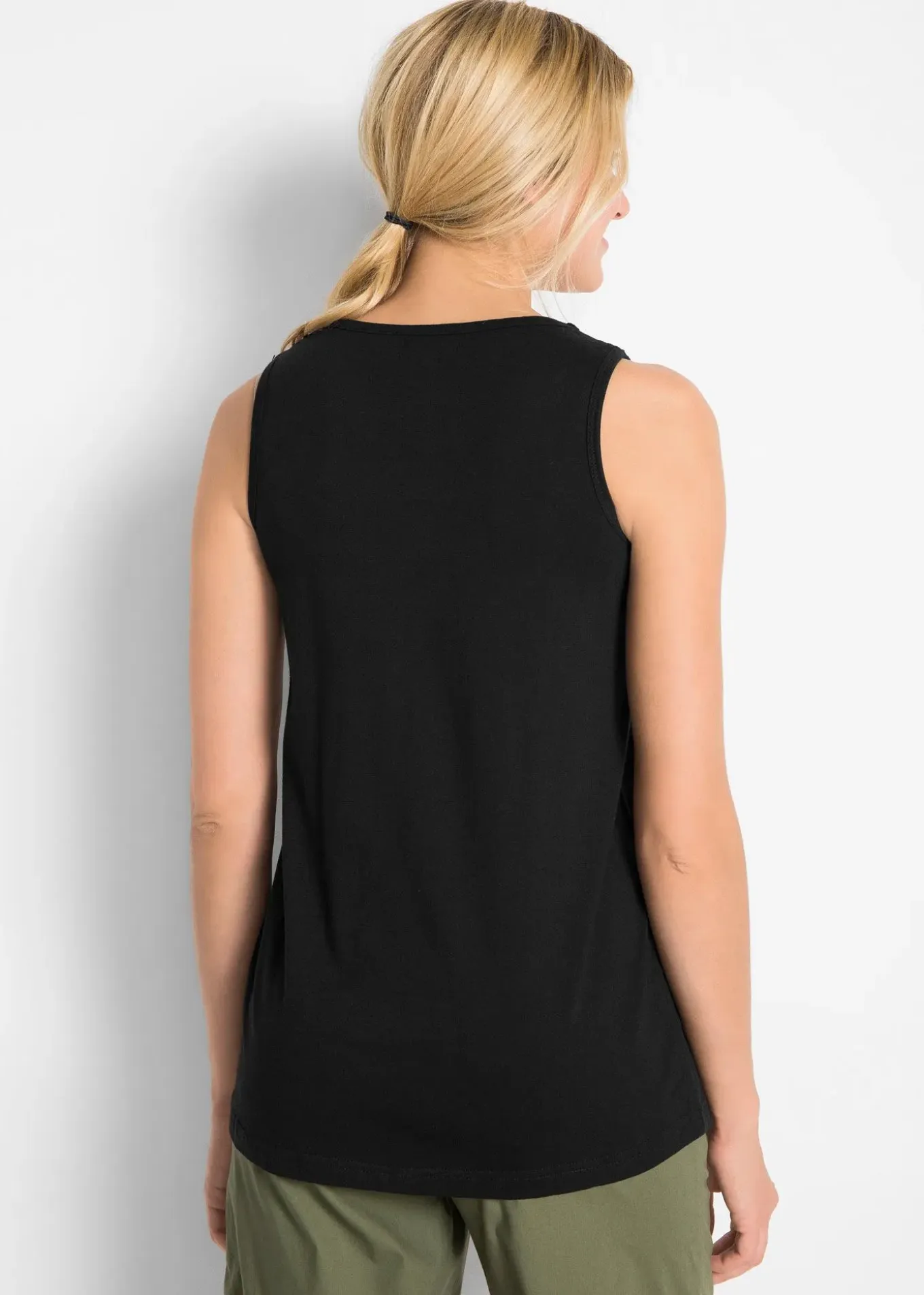 Top coton à dentelle