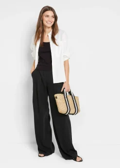 Top côtelé 100% coton