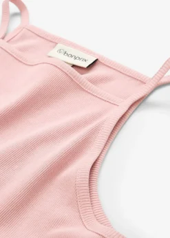 Top côtelé 100% coton