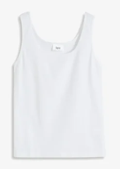 Top côtelé 100% coton
