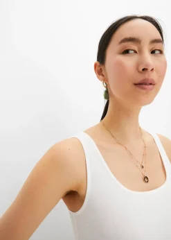 Top côtelé 100% coton