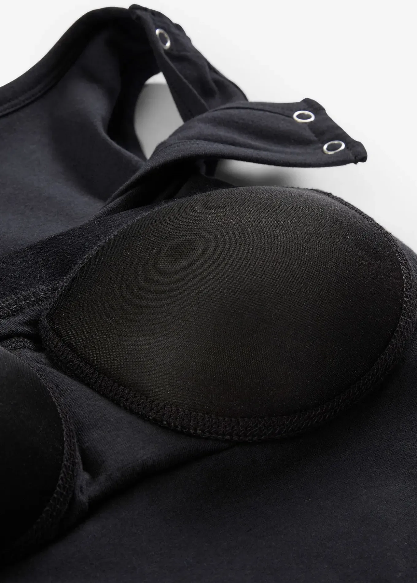 Top de grossesse et d’allaitement en coton avec soutien-gorge intégré