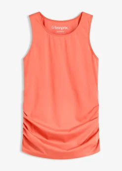 Top de sport à fronces, séchage rapide