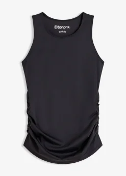 Top de sport à fronces, séchage rapide