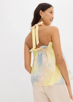 Top dos nu 100% coton