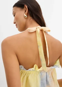 Top dos nu 100% coton