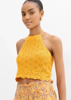 Top dos nu en maille