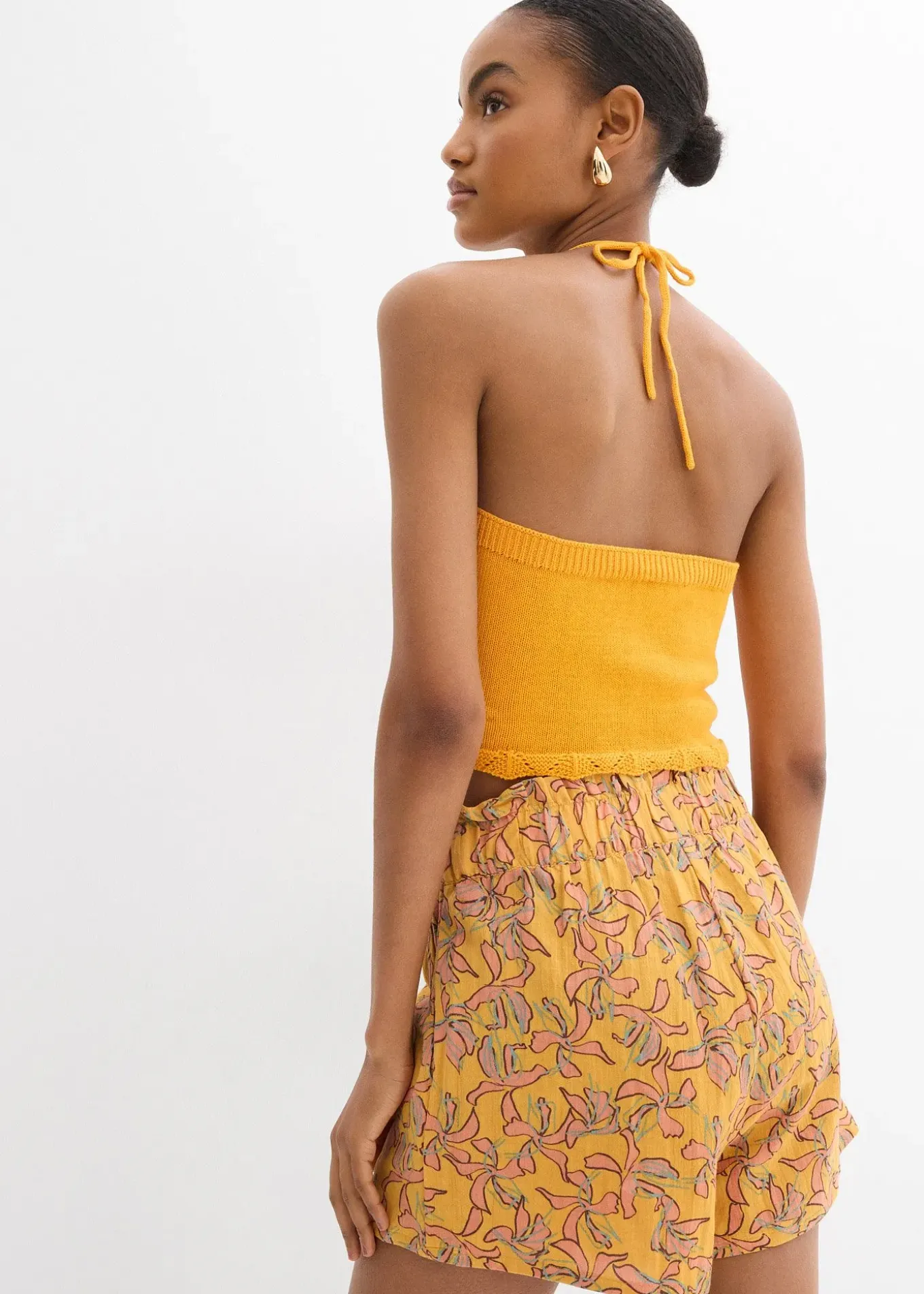 Top dos nu en maille