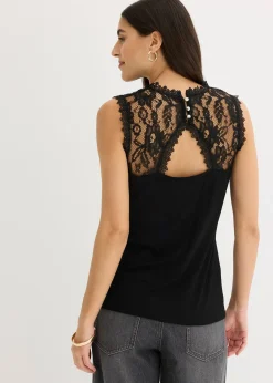 Top doux en viscose extensible