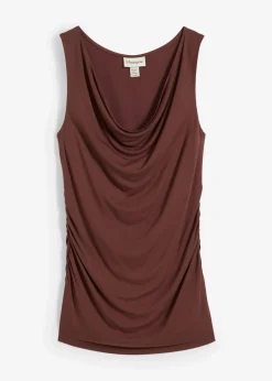 Top doux en viscose extensible