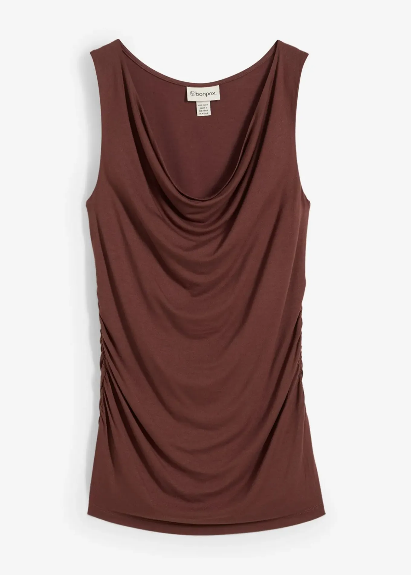 Top doux en viscose extensible