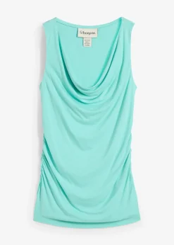 Top doux en viscose extensible