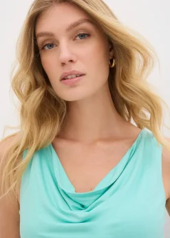 Top doux en viscose extensible