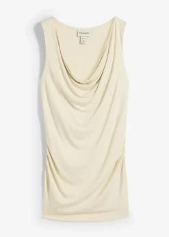 Top doux en viscose extensible