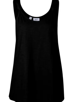 Top en coton à détails nœuds