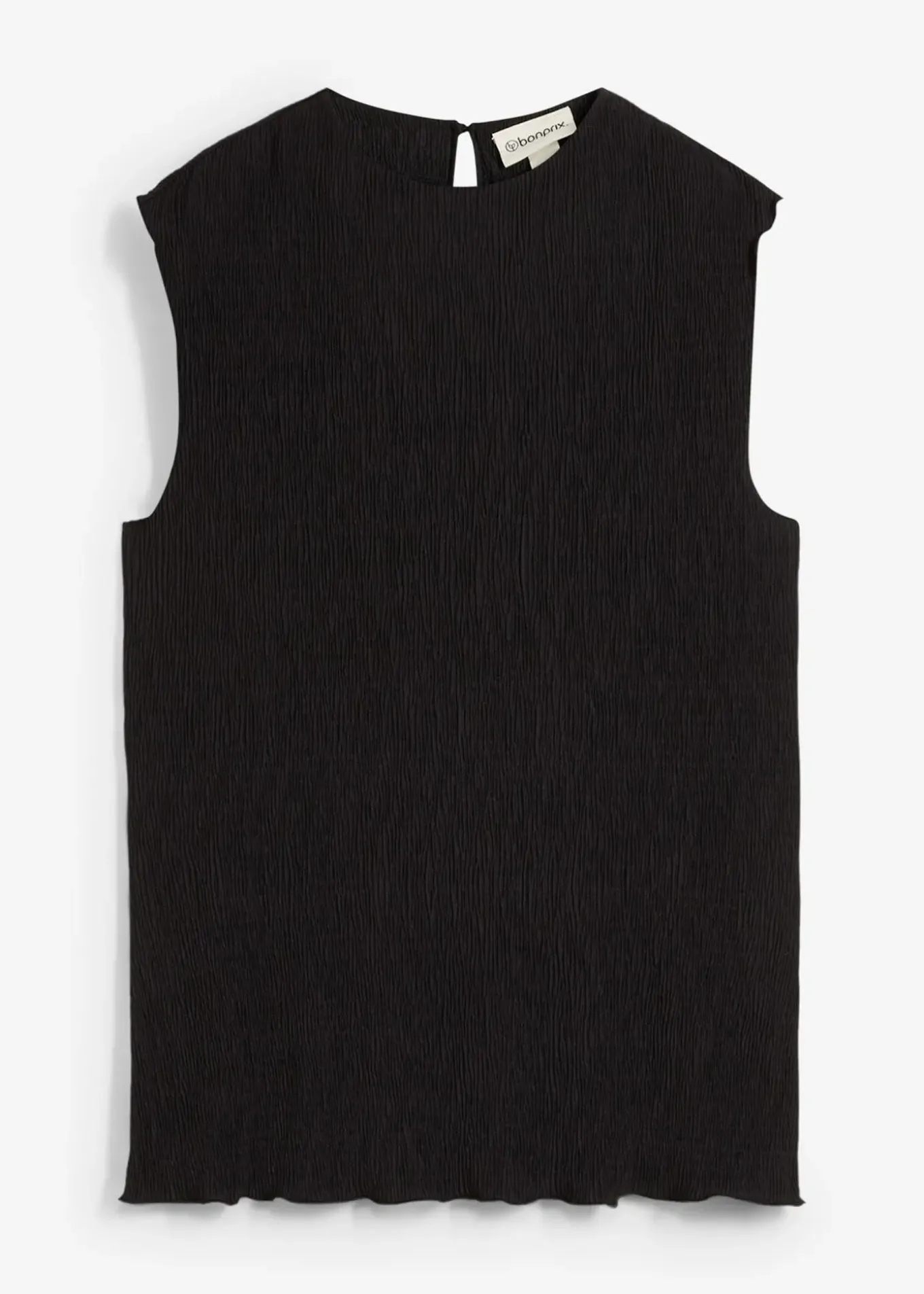 Top en crépon texturé