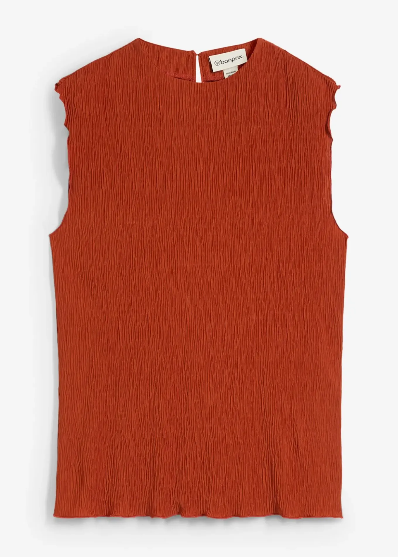 Top en crépon texturé