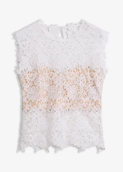 Top en dentelle