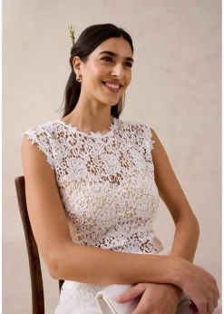 Top en dentelle