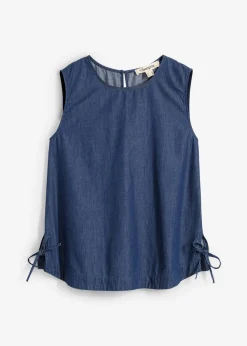 Top en jean de coton