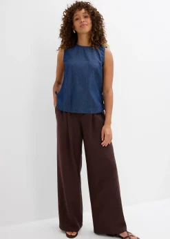 Top en jean de coton