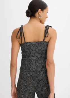 Top en jersey crêpe