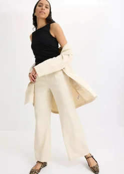 Top en jersey twisté