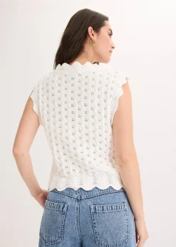 Top en maille 100% coton