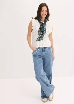 Top en maille 100% coton