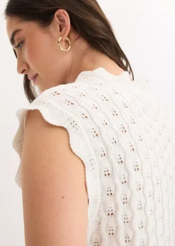 Top en maille 100% coton