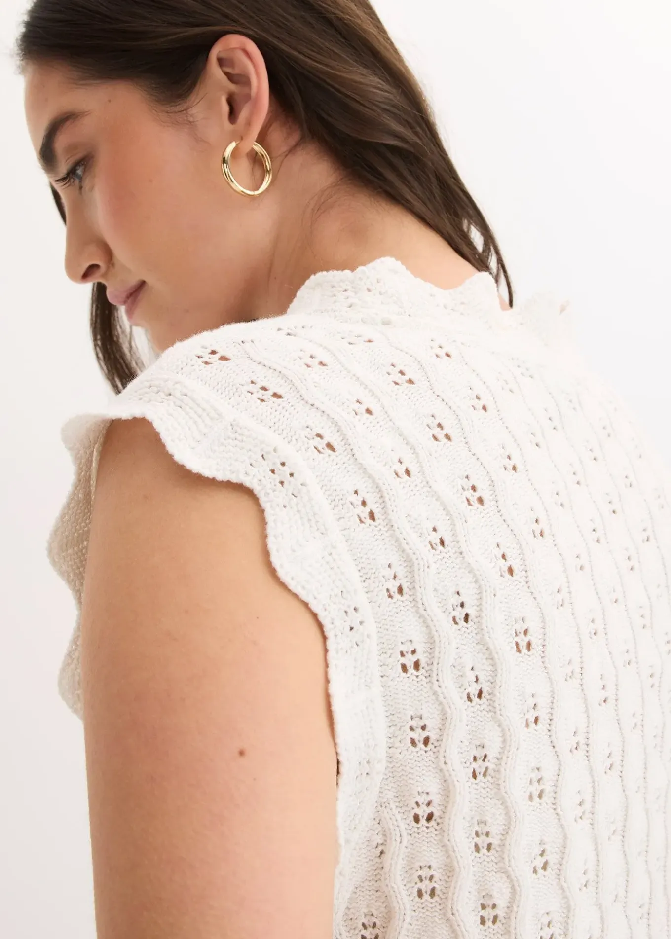 Top en maille 100% coton