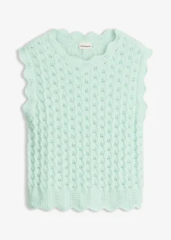 Top en maille 100% coton
