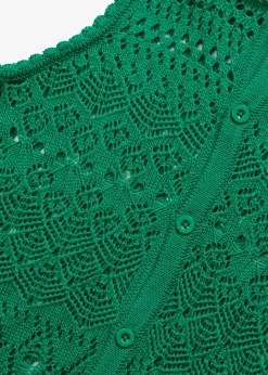 Top en maille ajourée