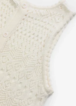 Top en maille ajourée