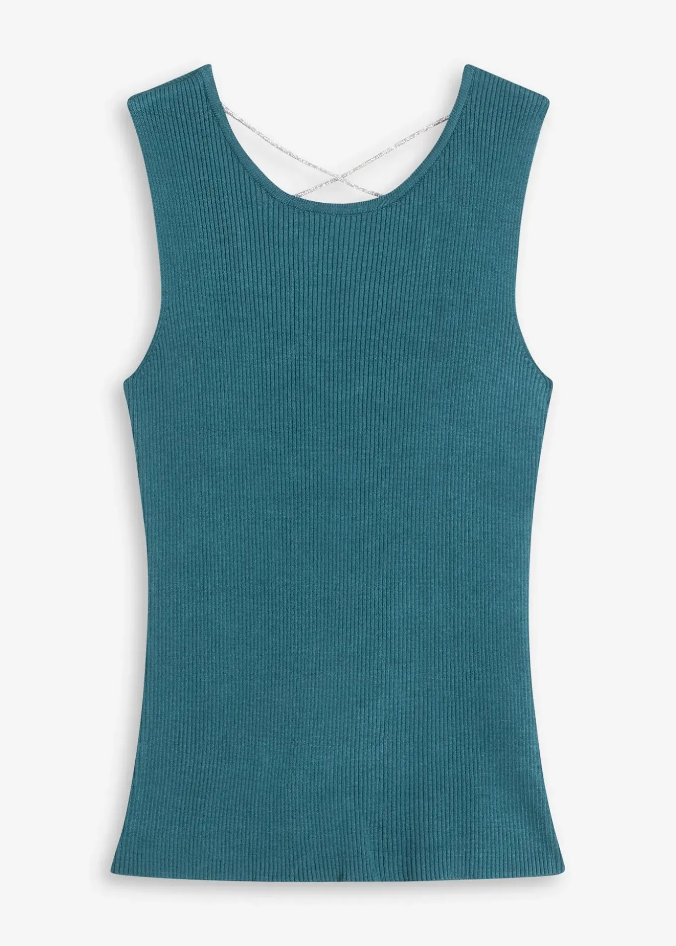 Top en maille avec un lien brillant