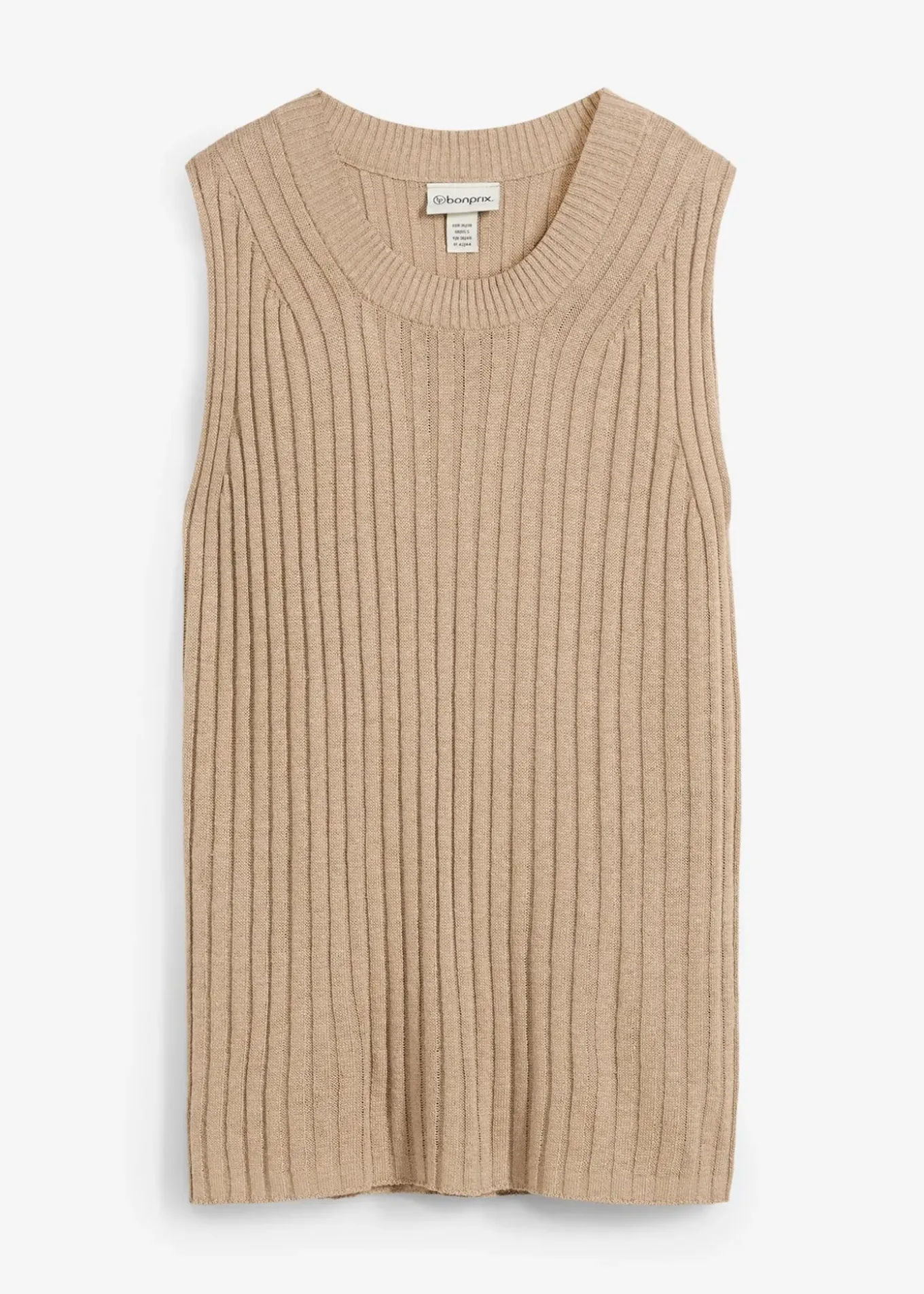 Top en maille de viscose mélangée