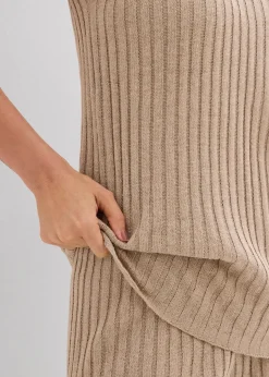 Top en maille de viscose mélangée