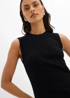 Top en maille de viscose mélangée