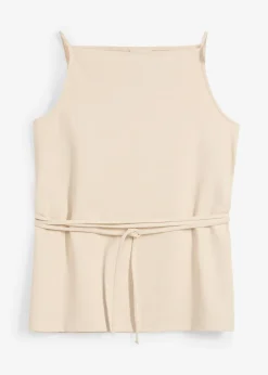 Top en maille piquée