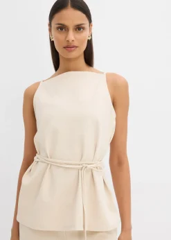 Top en maille piquée