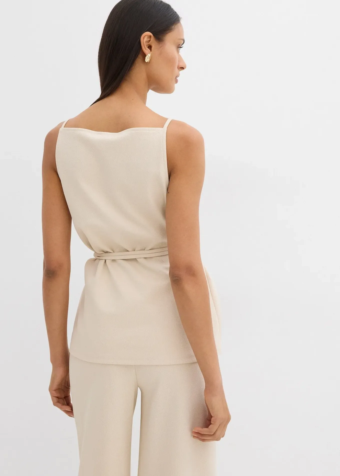 Top en maille piquée