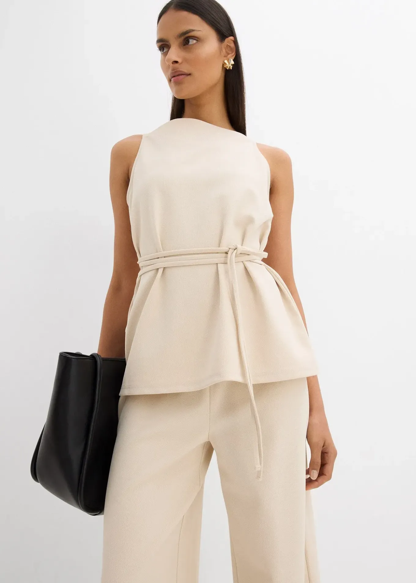 Top en maille piquée