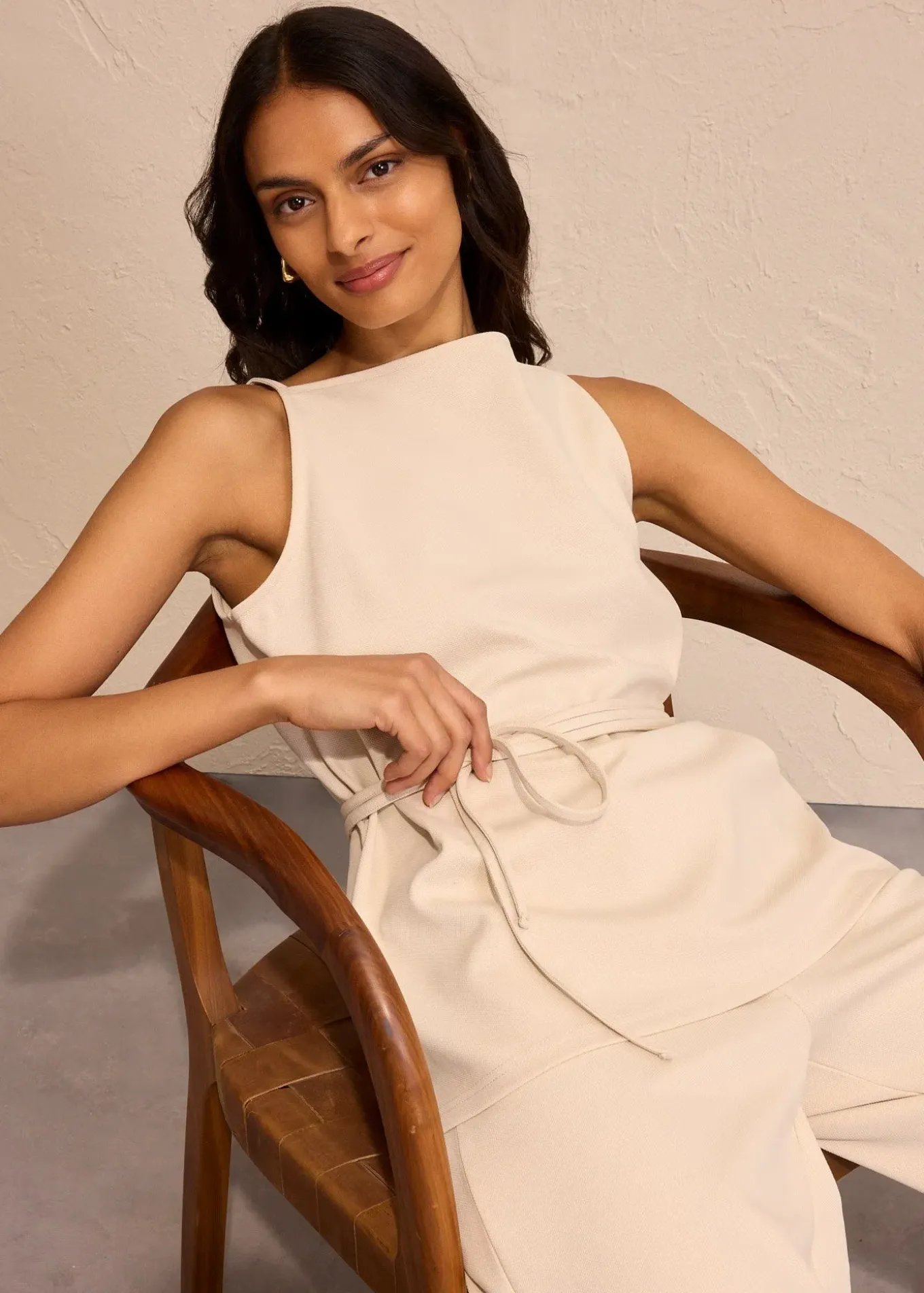 Top en maille piquée